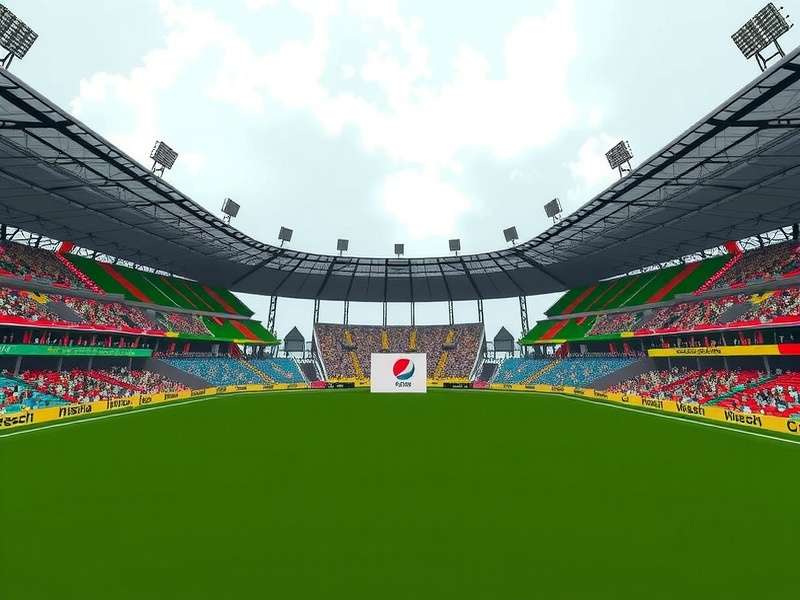 VR Cricket Epic Encounter: Realistic Stadium Experience VR Cricket Epic Encounter Stadium - A virtual replica of a packed Indian cricket stadium