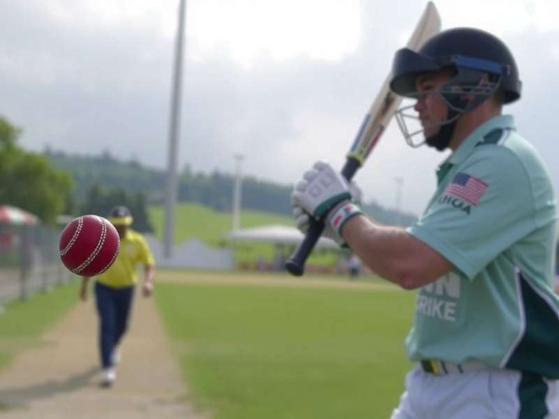 VR Cricket Epic Encounter: Batting Mechanics VR Cricket Epic Encounter Batting - A player in VR gear hitting a cricket ball